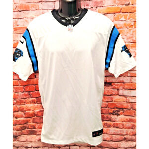 Carolina Panthers Jersey Mens Medium White Nike NFL Football Sports Short Sleeve